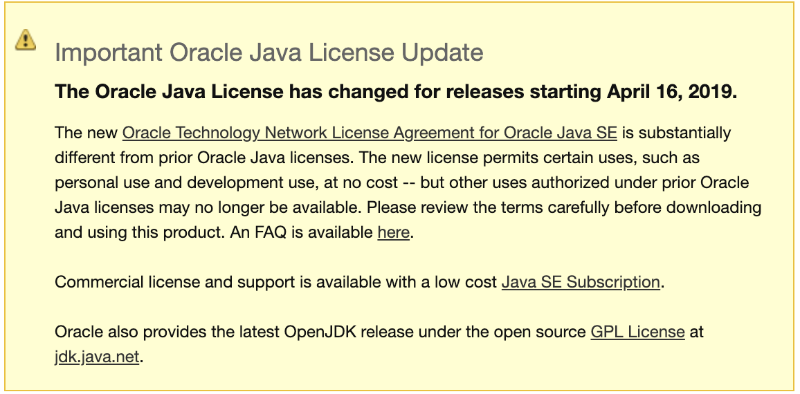Oracle&rsquo;s changing Java licensing can cause confusion for JMeter users
