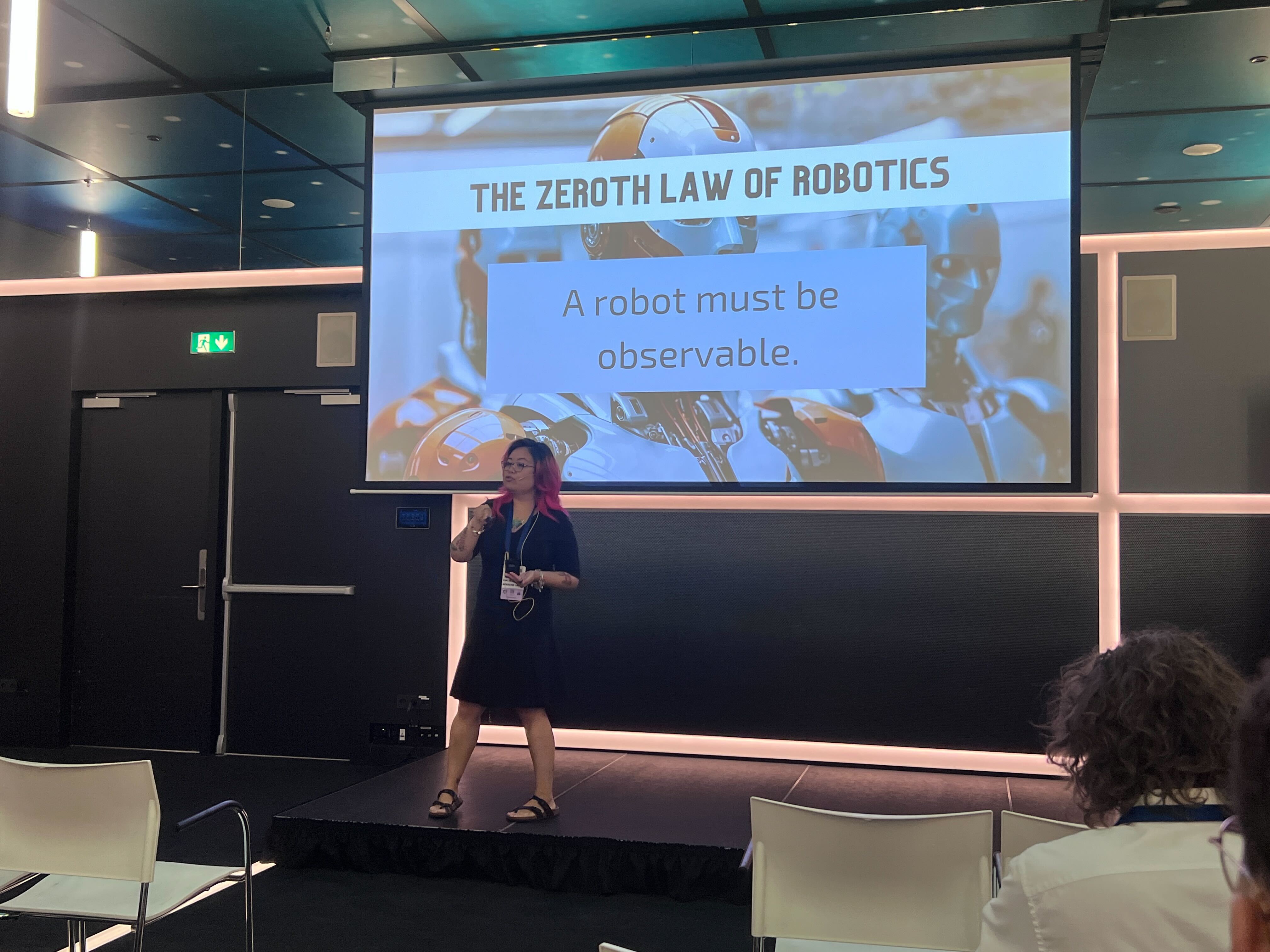 Me speaking at Dutch Cloud Native Day 2025