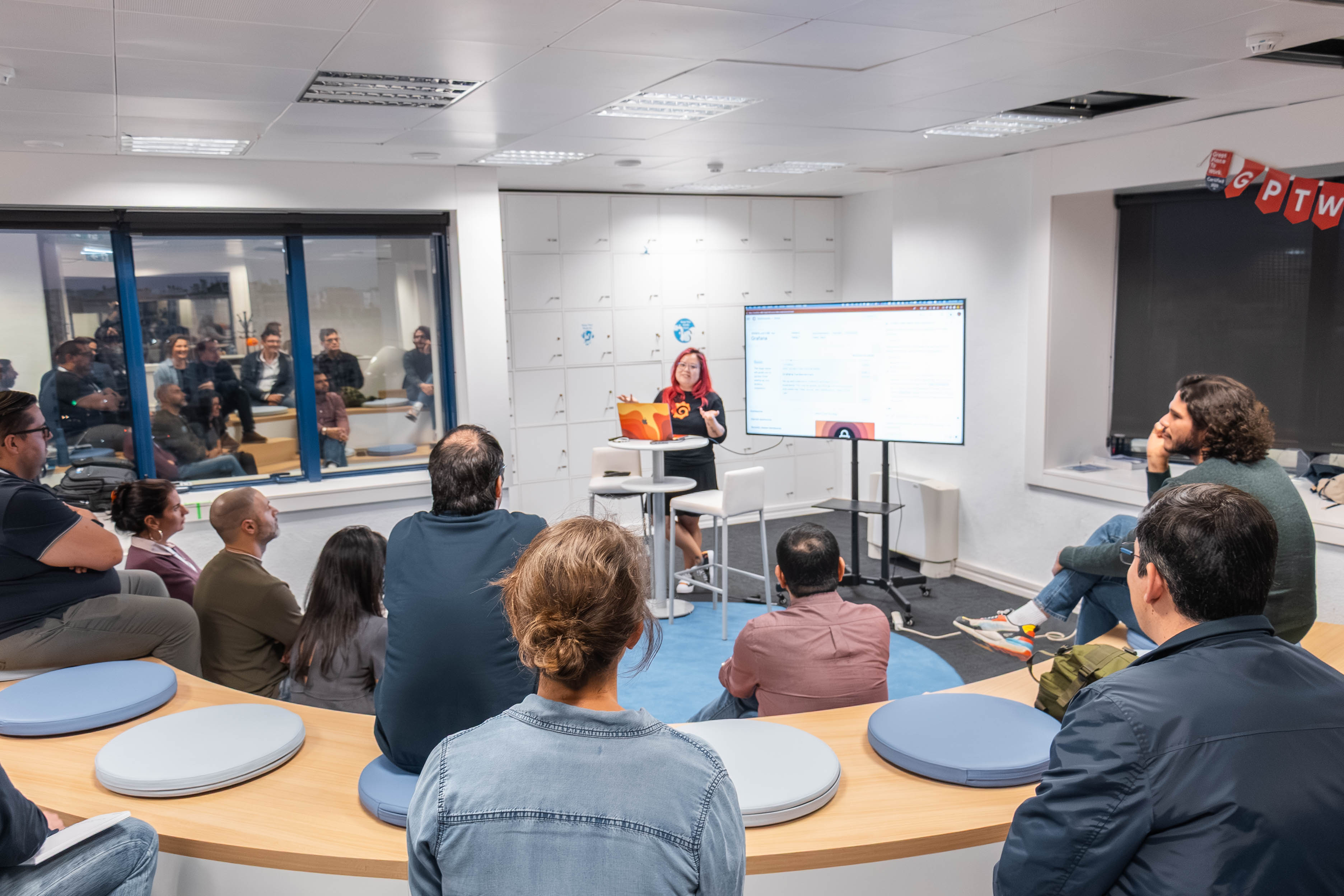 The Grafana & Friends Lisbon crowd